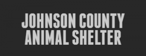 The "Johnson County Animal Shelter" company logo